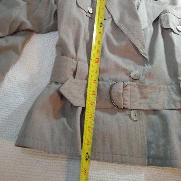 Vintage JH Collectibles  size 10   taupe-mushroom-brown jacket - Picture 7 of 16